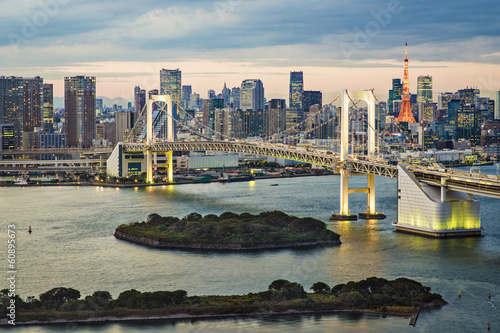 Tapeta ścienna Tokio bay