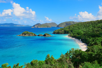 Wall Mural - Virgin Islands Beach