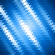 Abstract Blue Shiny Background