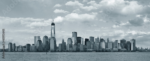 Naklejka samoprzylepna Śródmieście manhattan