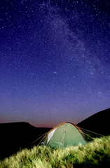 Wall Mural - milky way