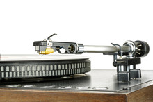 Phonograph Cartridge, Mounted To The Tonearm