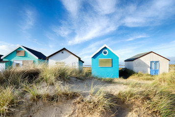 Wall Mural - Beach Huts