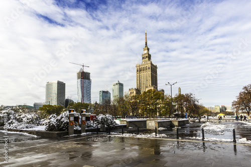 Naklejka samoprzylepna Pałac kultury