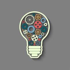 Wall Mural - light bulb