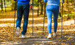 © Jacek Chabraszewski - Nordic walking - active people working out outdoor