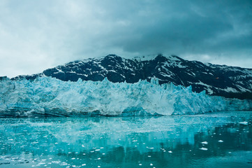 Glacier Bay in Mountains in Alaska, United States