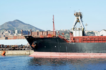 Wall Mural - cargo ship