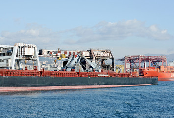 Wall Mural - cargo ship