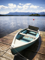 Wall Mural - row boat