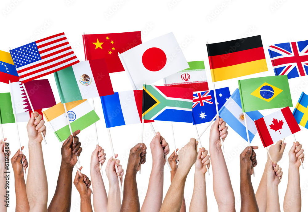 National flags Stock Photo | Adobe Stock