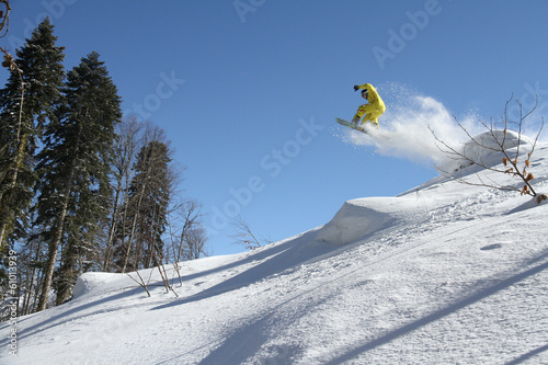 Board z aluminiowym obramowaniem Snowboard freerider