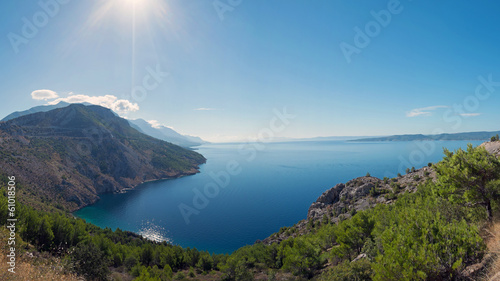 Plakat na papierze fotorealistycznym Riwiera makarska