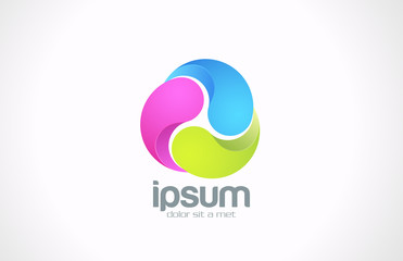 Poster - Logo Business Team work department vector icon design
