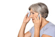 © aletia2011 - Sick elderly woman callin on phone