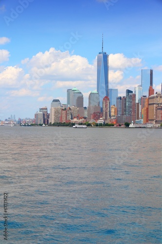 Obraz na płótnie canvas czteroczęściowy "tetraptyk" Manhattan