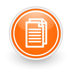 Aufkleber - document icon