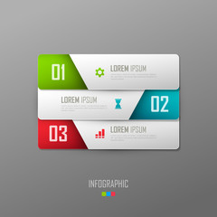 Wall Mural - Vector website template design
