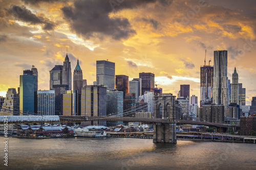 Nowoczesny obraz na płótnie New York City Skyline