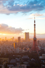 Tokyo Tower Sunset