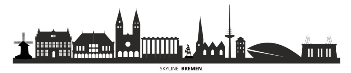 Wall Mural - Skyline Bremen