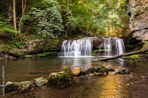 Nowoczesny obraz na płótnie The Ferrera waterfall