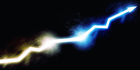 Wall Mural - flash of lightning