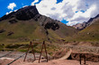 Argentina National Park. Road to Aconcagua