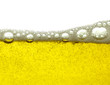 Yello beer bubbles background