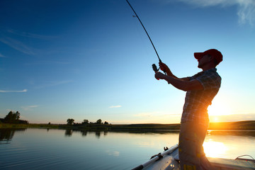 Wall Mural - Fishing