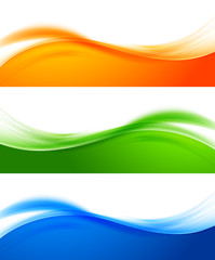 Poster - Set of colorful banners