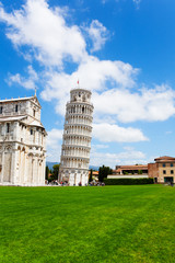 Leaning tower and part of Duomo