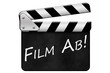 Regieklappe, Movie Clapper, Filmklappe, Film Ab