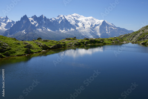 Plakat na papierze fotorealistycznym Mont blanc