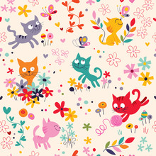 Cute Kittens Pattern