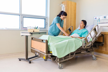 Wall Mural - Nurse Starting IV on Patient