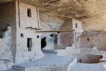 Ruins Of Balcony House In Mesa Verde National Park, CO, USA