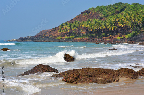 Board z aluminiowym obramowaniem Krajobraz goa