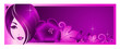 Banner template for beauty salon or advertising