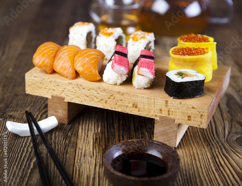 Tapeta ścienna Kolekcja sushi