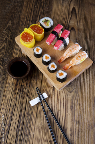 Tapeta ścienna Sushi