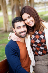 Wall Mural - Couple in bed