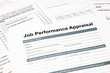 © vinnstock - job performance appraisal form for business