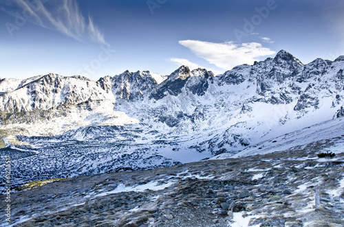 Board z aluminiowym obramowaniem Tatry
