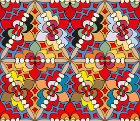 Seamless abstract multicolored pattern 2