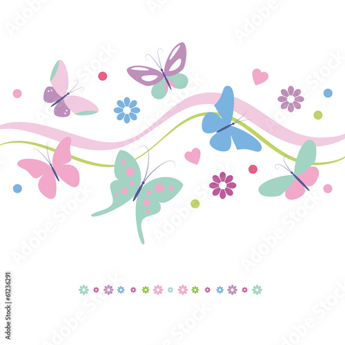 lovely colorful butterflies...