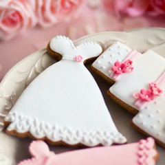 Canvas Print - Wedding cookies