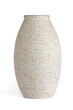 Oblong serrated edge vase