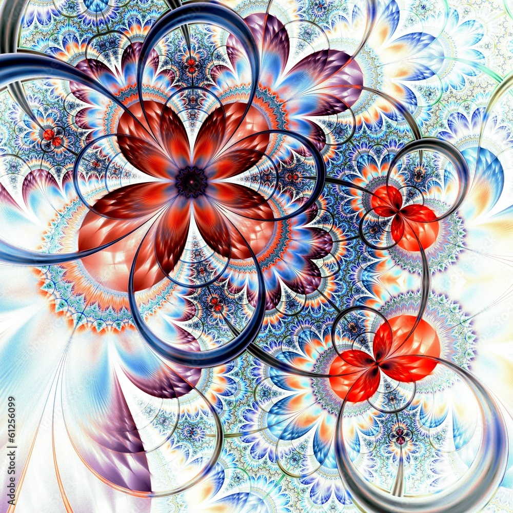 blekitny-i-czerwony-fractal-kwiat-cyfrowa-grafika