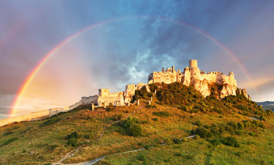 Sticker - Spissky Castle, Slovakia